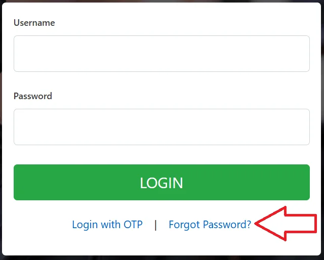 Forgot PSiRA account password