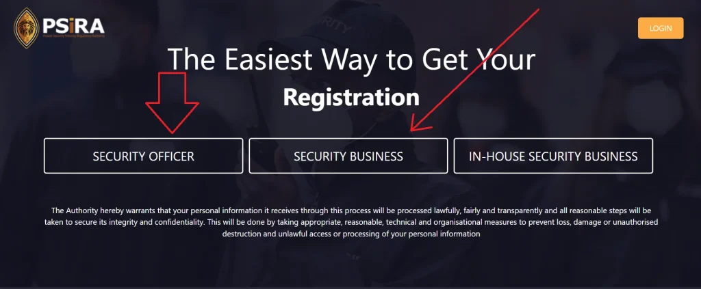PSiRA Account login