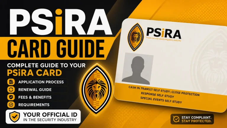 PSiRA Card