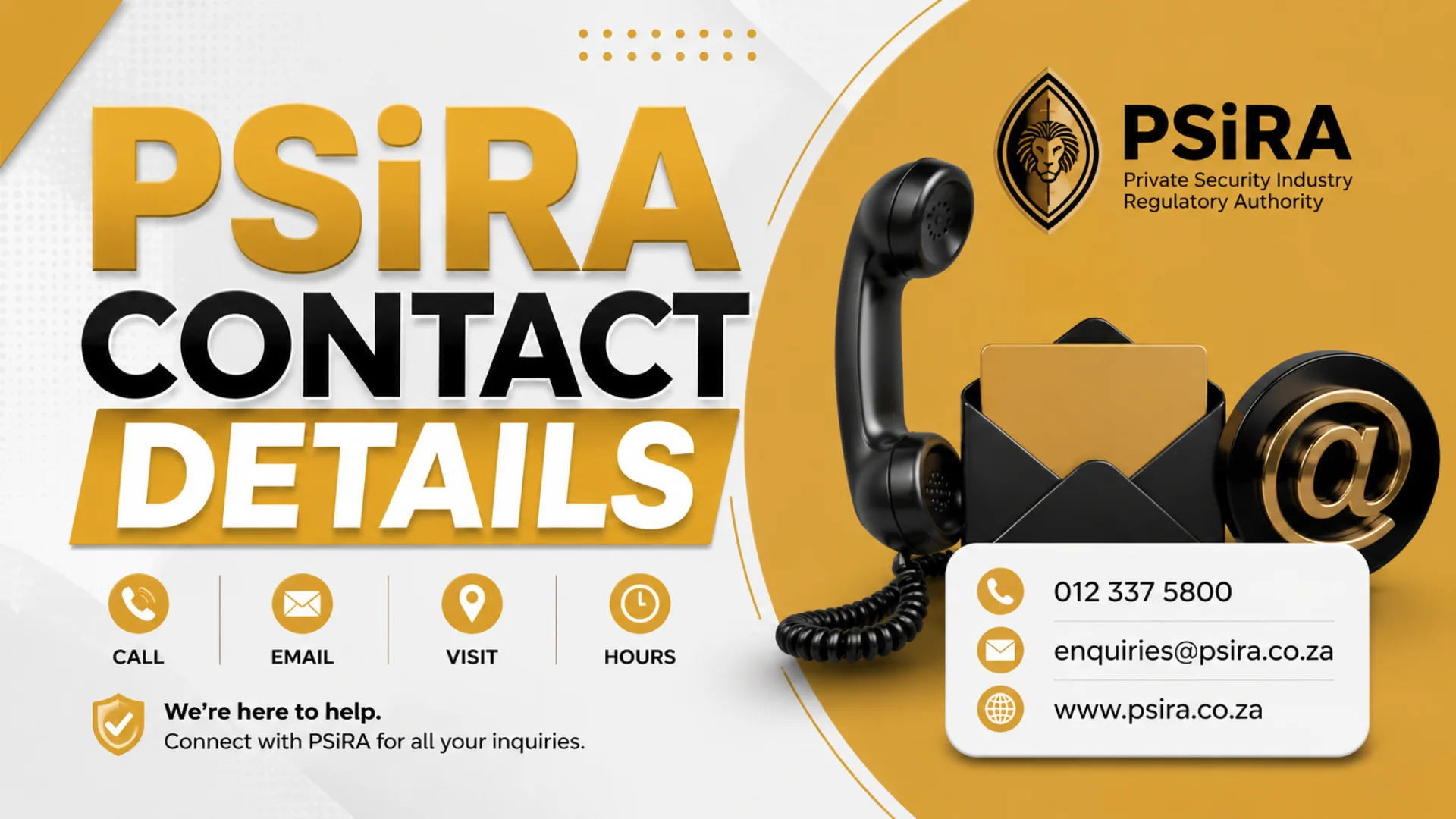 PSiRA Contact Details