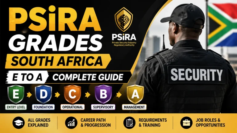 PSiRA Grades