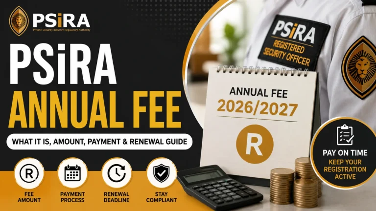 PSiRA Annual Fee