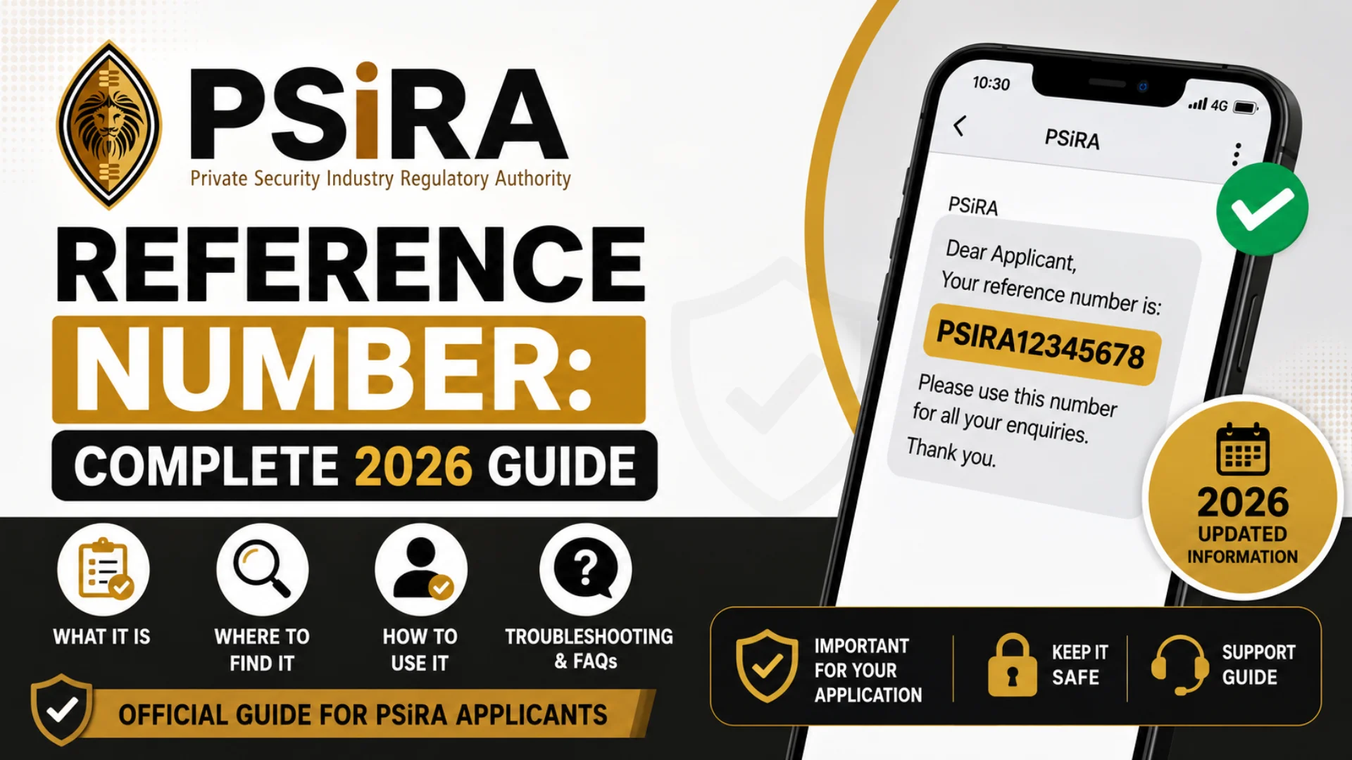 PSiRA Reference Number